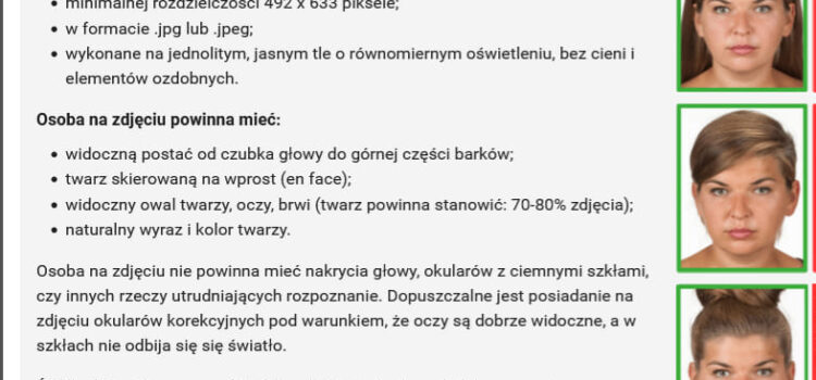 Ważna informacja – e-legitymacje